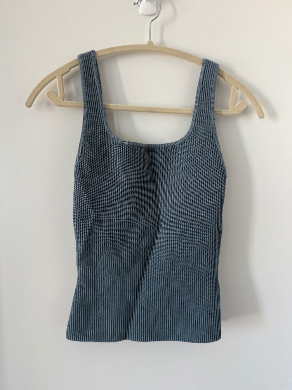 Aritzia square neck knit top